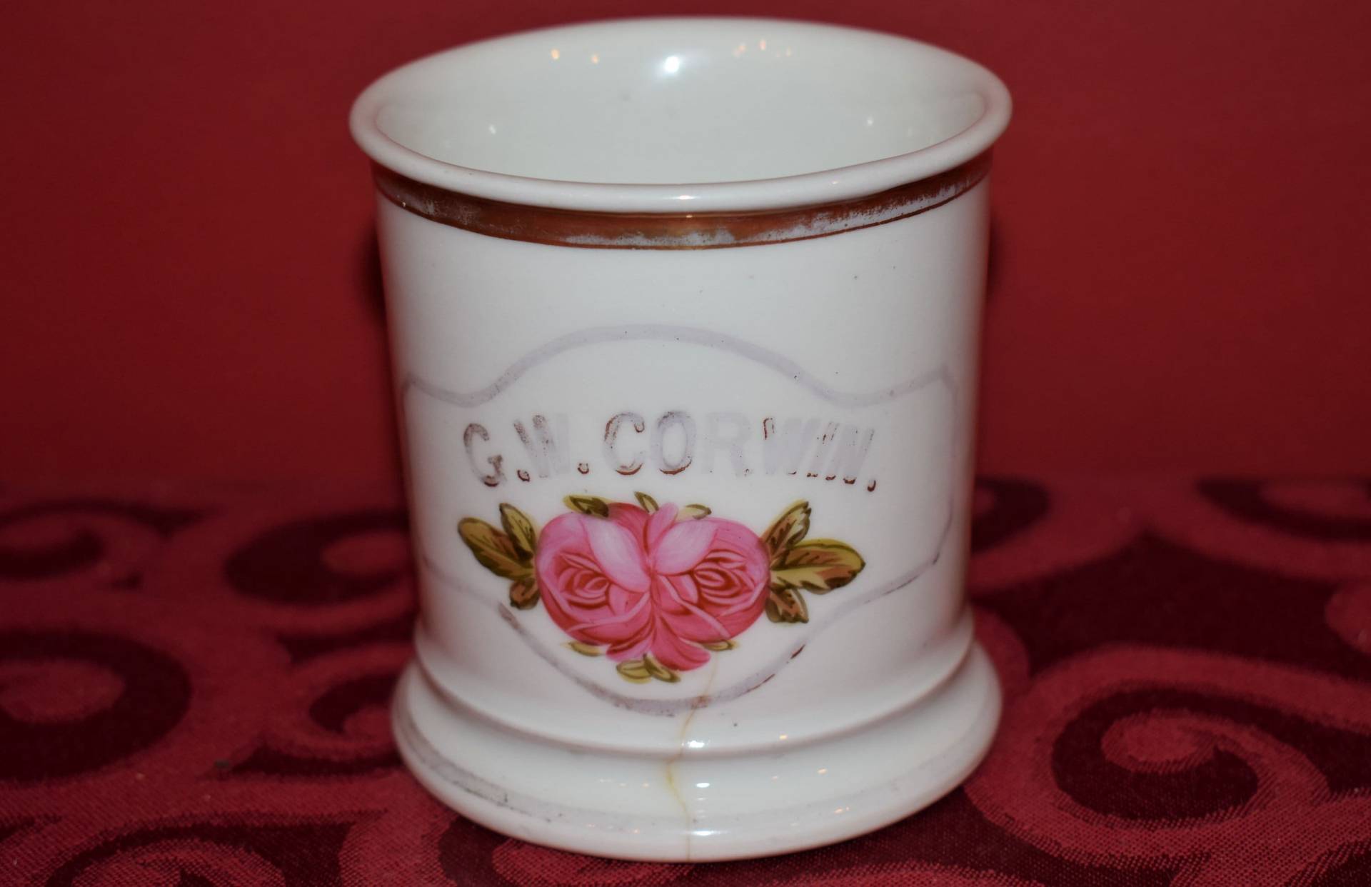 Vintage Persönliche Rasur Tasse Für G.w. Corwin von TraditionsVintageCo