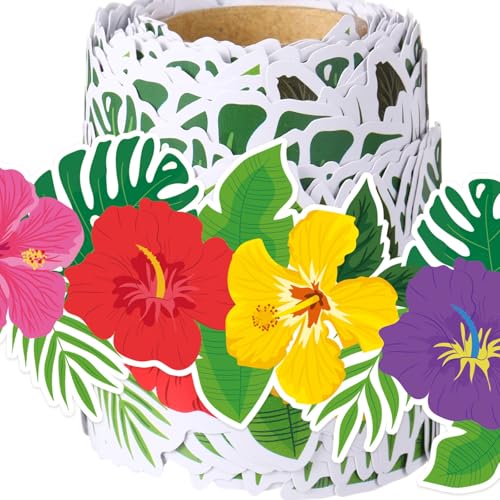 Trandraft 10 m Sommer-Blumen-Pinnwand, Bordüre, Klassenzimmer, Bordüre, Dekor, Wandaufkleber für Schule, Hochzeit, Jahrestag, Partyzubehör Trandraft 10 m Sommer-Blumen-Pinnwand, Bordüre, Klassenzimmer, Bordüre, Dekor, Wandaufkleber für Schule, Hochzeit, Jahrestag, Partyzubehör von Trandraft