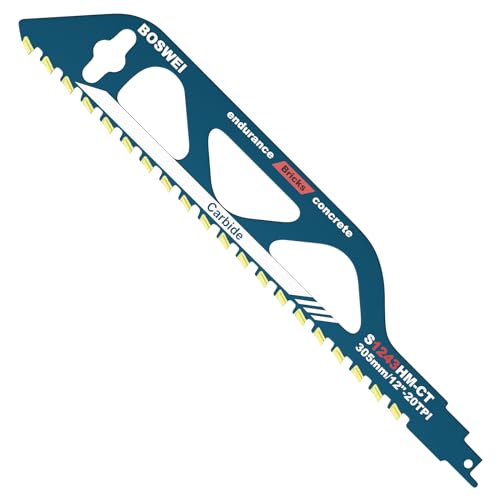 Traxenta 305mm säbelsägeblätter stein, Fachmann mauersäge, sägeblatt säbelsäge, säbelsägeblatt porenbeton, ziegelsäge, kalksandstein sägeblatt, betonsägeblatt, steinsägeblatt hartmetall, für holz von Traxenta