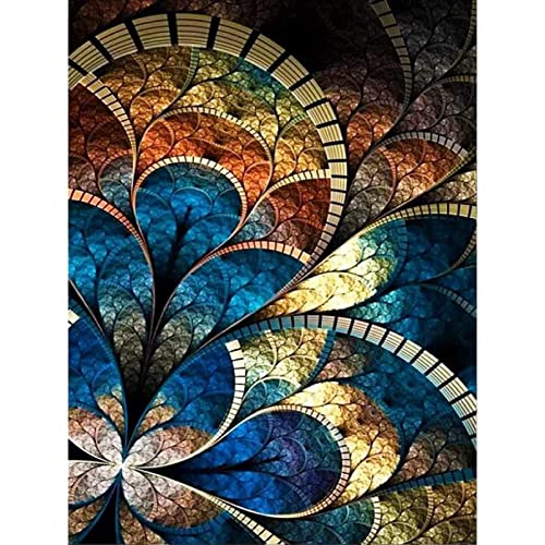 Trayosin Diamond Painting Mandala, DIY 5d Diamant Painting Bilder Erwachsene Kinder Voller Stickerei Malerei, Diamant Malerei Kits Malen nach Zahlen für Home Wand Décor (Mandala3,60x90cm) von Trayosin