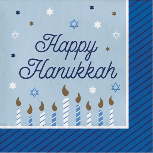 Trendware Hanukkah-Servietten, 48 Stück von Trendware