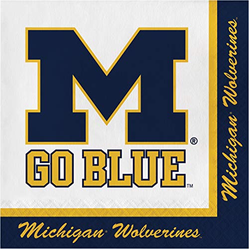 Trendware Servietten der University of Michigan, 60 Stück von Trendware