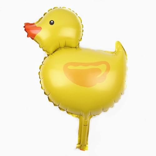 3 Stück Kinder Party Geburtstag Folienballons Airfill Mini Party Ballon Dekorationen (3 x Ente) von Tri Products