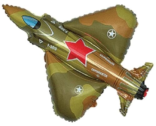 Military Superfighter Jet Fighter Army Folienballon 91,4 cm von Tri Products