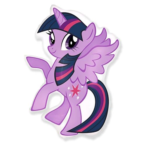 Riesen Super Form Folienballons XL Groß Kindergeburtstag (My Little Pony Twilight Sparkle 81.3 cm) von Tri Products