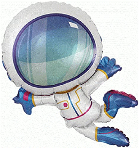 Riesen Super Form Folienballons XL Groß Kindergeburtstag Party (Astronaut 96.5cm) von Tri Products