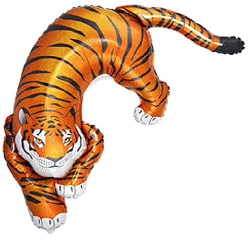 Riesen Super Form Folienballons XL Groß Kindergeburtstag Party (Tiger 91.4 cm) von Tri Products