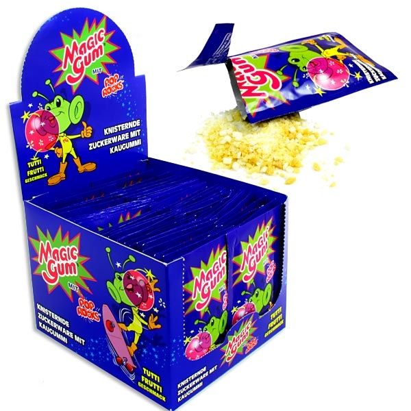 Großpack Magic Gum Tutti Frutti 50er, knisternd prickelnd von Tri d&#039;Aix GmbH