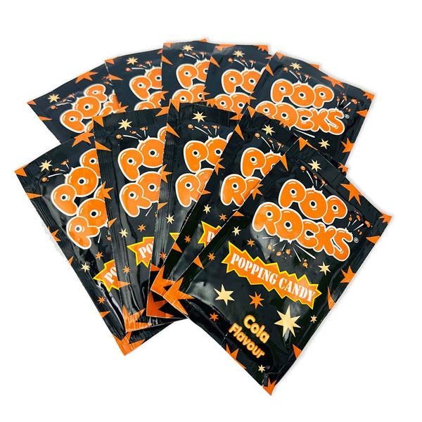 Pop Rocks Cola 10er Pack, extra großer Knisterspaß von Tri d&#039;Aix GmbH