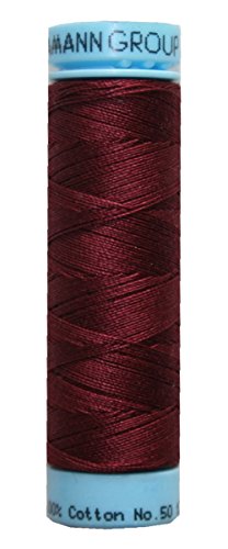 Nähgarn Zwirn TRIANA 100% Baumwolle 100m bordeaux weinrot (0109) von Triana