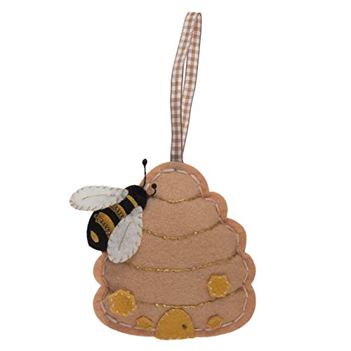 Trimits GCK059 Filz-Dekorationsset Bienenenstock, 10 x 10 cm Trimits GCK059 Filz-Dekorationsset Bienenenstock, 10 x 10 cm von Trimits