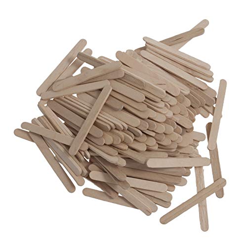 Trimits Lolly Pop Sticks Mini, Holz, Natur, 55 x 5,5 x 2 mm von Trimits