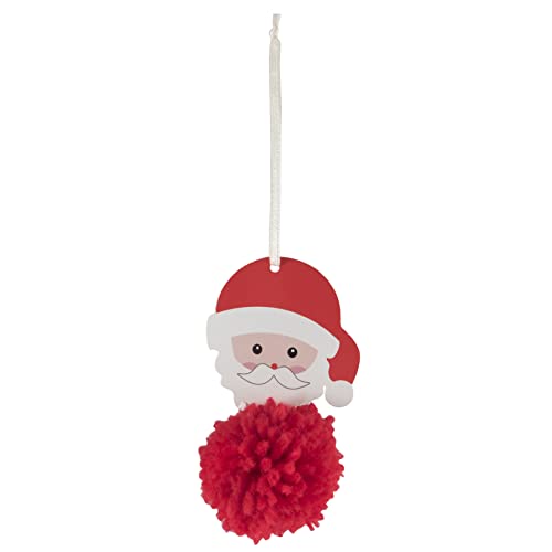 Trimits Pom Dekorationsset Weihnachtsmann, Sortiert, Einheitsgröße, 11 x 5cm von Trimits