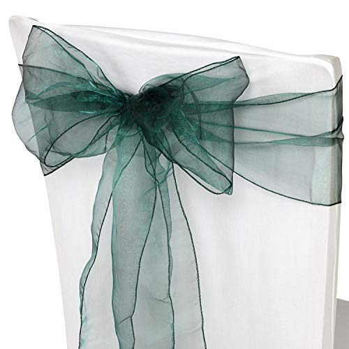 Trimming Shop 17 x 280cm Organza-Schärpen mit breiterer Schärpe Fuller Bow Stuhlbezug für Hochzeit, Geburtstag, Empfang, Jahrestag, Partydekoration, Smaragdgrün, 50 Stuck Trimming Shop 17 x 280cm Organza-Schärpen mit breiterer Schärpe Fuller Bow Stuhlbezug für Hochzeit, Geburtstag, Empfang, Jahrestag, Partydekoration, Smaragdgrün, 50 Stuck von Trimming Shop