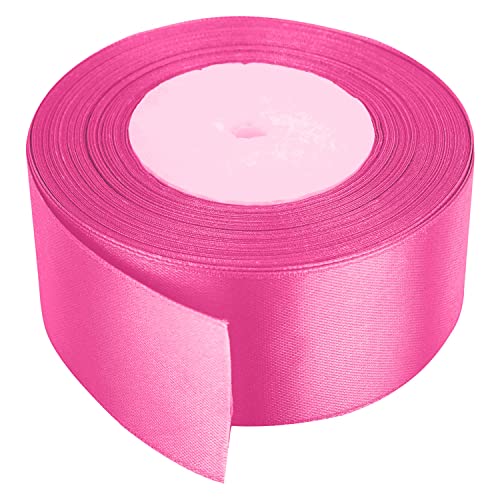 Trimming Shop Doppelseitiges Satin-Polyesterband, Rollen für Geschenkverpackungen und Verpackungen, DIY-Kunst und Handwerk, Schleifen, Kuchen, Weihnachten, Hochzeitskarten und Heimdekorationen, 40 mm von Trimming Shop