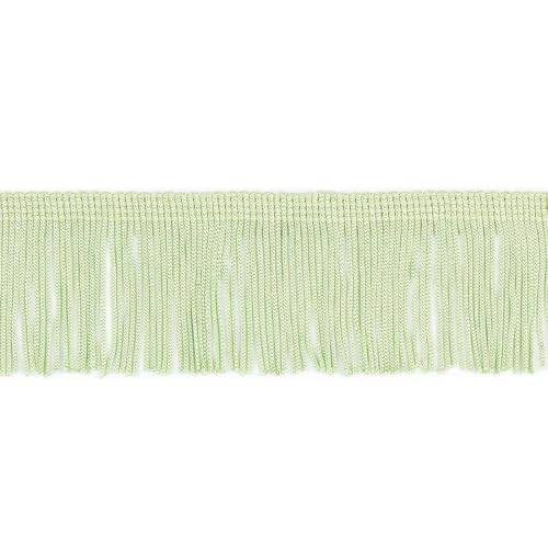 Trims by the Yard Fransenborte, 4,5 m, 5,1 cm, Seladongrün von Trims by the Yard