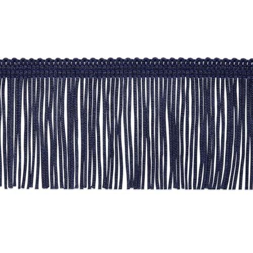 Trims by the Yard Fransenborte, 5,1 cm, 9,1 m, Marineblau von Trims by the Yard