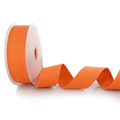 Trimz Baumwollgewebe, Orange, 30 mm von Trimz