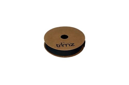 Trimz PG030BLK155R Ripsband, Schwarz, 15mm x 5m von Trimz