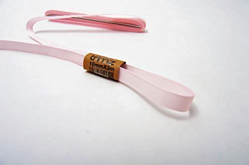 Trimz PG115PINK103W Ripsband, rose, 10mm x 3m, 3 Meter von Trimz