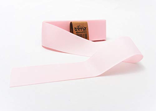 Trimz PG115PINK403W Ripsband, rose, 40mm x 3m von Trimz