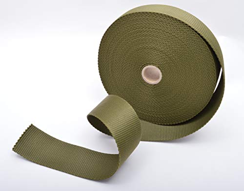 Trimz PP Web-50-olive-20m Gurtband, Polypropylen, olivgrün, 50mm x 20m von Trimz