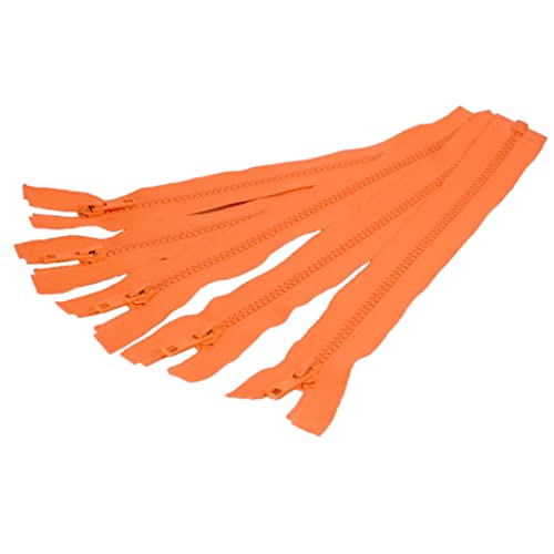 Trimz RVD6-100-990-5 Reißverschluss, Fluoreszierendes Orange, 100 cm von Trimz