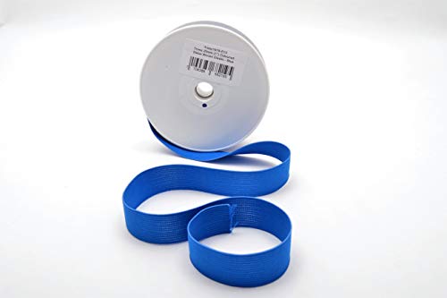 Trimz Trimz1979-E09 25 mm gewebtes Gummiband, blau, 25mm x 10m von Trimz