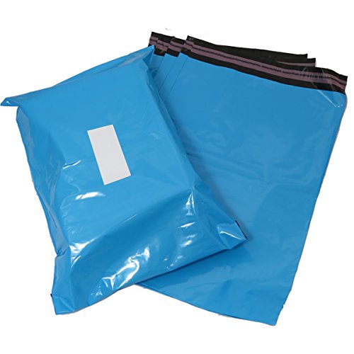 Triplast Versandtaschen aus Kunststoff, 30,5 x 40,6 cm, Babyblau, 500 Stück von Triplast