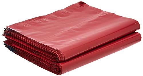 triplast 10 x 35,6 cm Kunststoff Versandtaschen Tasche – Rot (200 Stück) von Triplast
