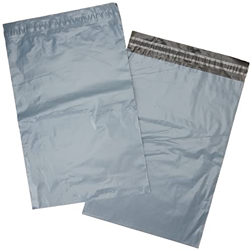 triplast 12 x 35,6 cm Kunststoff Versandtaschen-Tasche, Grau (200 Stück) von Triplast