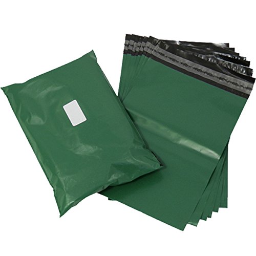 triplast 12 x 40,6 cm Kunststoff Versandtaschen Tasche – Oliv Grün (500 Stück) von Triplast