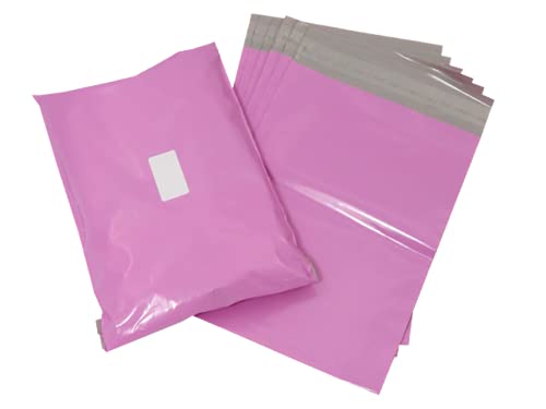 triplast 13 x 43 cm Kunststoff Versandtaschen Bag – Pink (500 Stück) von Triplast