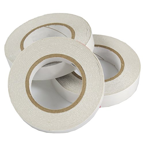 triplast 50 m 1 Leistungsstark Grip Doppelseitiges Klebeband (Pack von 3) von Triplast