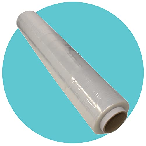 triplast 500 mm x 200 m x 25 Mu Starke Schrumpffolie für Paletten, transparent (12 Stück) von Triplast