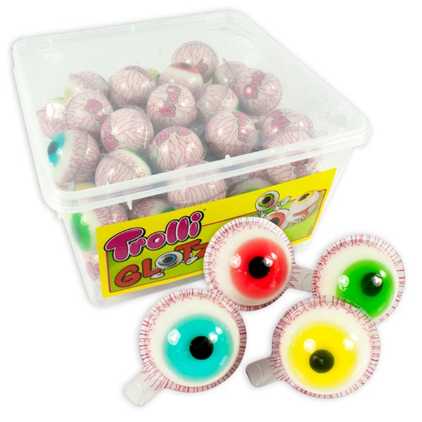 Großpackung Trolli Glotzer Schaumzucker-Bonbons, 60 Stück von Trolli