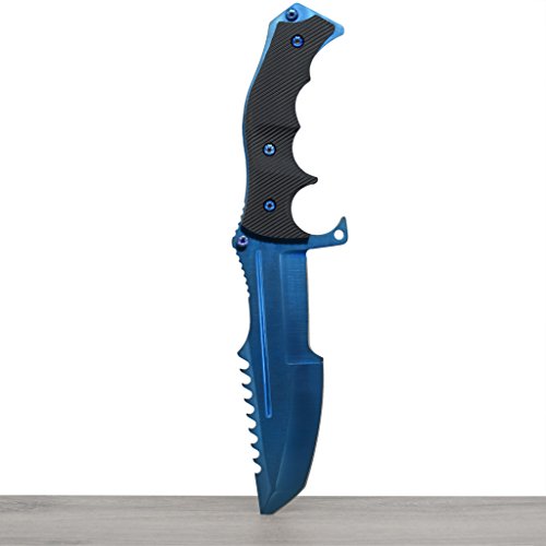 TrueSteel - CS GO BlueSteel Huntsman Messer Jagdmesser Fahrtenmesser von TrueSteel