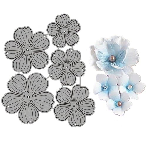 3d-blumen-kombination, Papierschnitt, Metall-stanzformen, Diy-prägeschablone, Scrapbooking-stanzformen Für Die Kartenherstellung von Tsffae