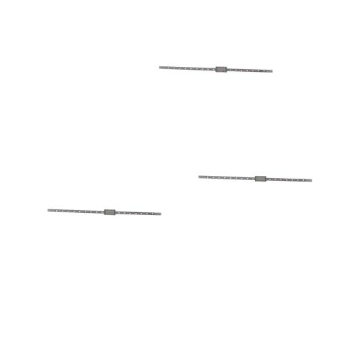 TsoLay 3 Stück 9 mm Linearführung Miniaturschiene MGN9 400 mm Linearschiene und 1 Stück MGN9H Miniaturschienenschieber von TsoLay