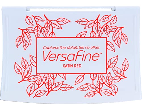 Imagine Crafts Tsukineko Versafine Stempelkissen, Satinrot Satin Red von Tsukineko