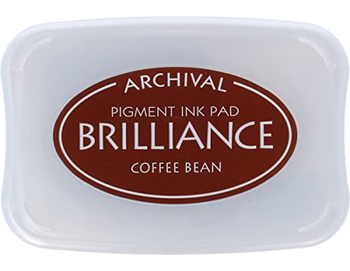 Matte - Coffee Bean Brilliance Pigment Inkpad BRI-54, Einheitsgröße von Tsukineko