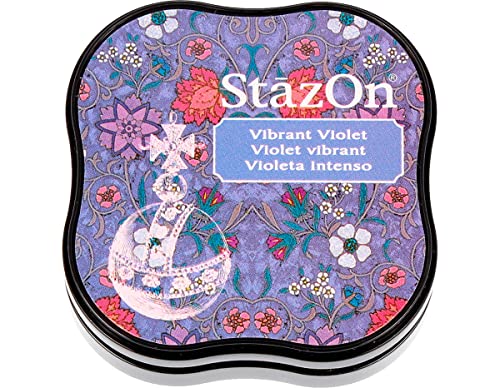 Tsukineko StazOn Midi-Pad, Vibrant Violet von Tsukineko