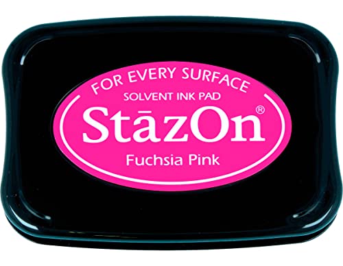 Tsukineko StazOn SZ000082 Stempelkissen, Fuchsia von Tsukineko