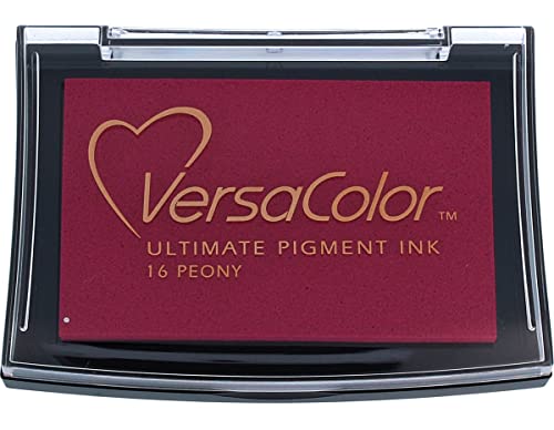 Tsukineko VC016 Versacolor Pigment Ink Pad - Peony, Purple von Tsukineko