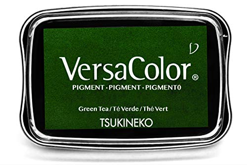 Tsukineko VC161 Versacolor Pigment Ink Pad - Green Tea von Tsukineko