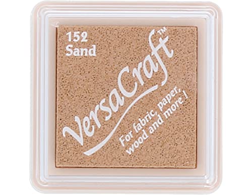 VersaCraft vks-152 Stempel Stoff, kleiner Cube 25 x 25 mm sand von Tsukineko