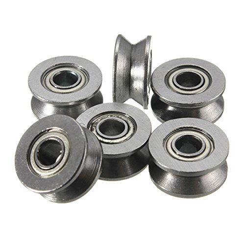 TuToy 10 Stück 624Vv V-Nut Abgedichtete Kugellager V-Nut 4X13X6Mm 1,5 Mm Tiefe Kugellager von TuToy