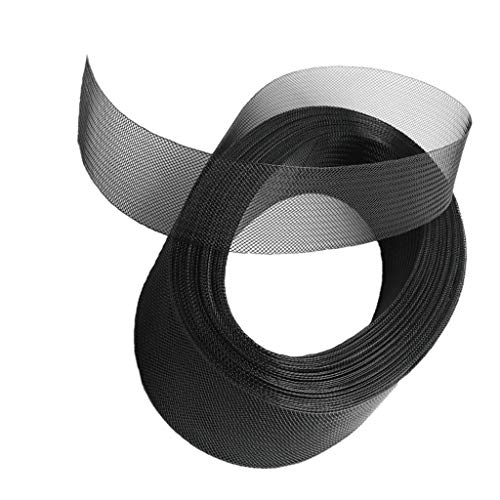 Tubayia 50 Yard Elastische Crinoline Band Versteifungsband Dekoband für DIY Handwerk Dekoration (Schwarz) von Tubayia