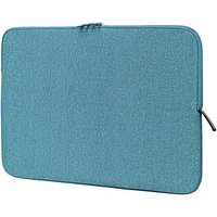 TUCANO Laptophülle Mélange Kunststoff hellblau bis 40,6 cm (16 Zoll) von Tucano