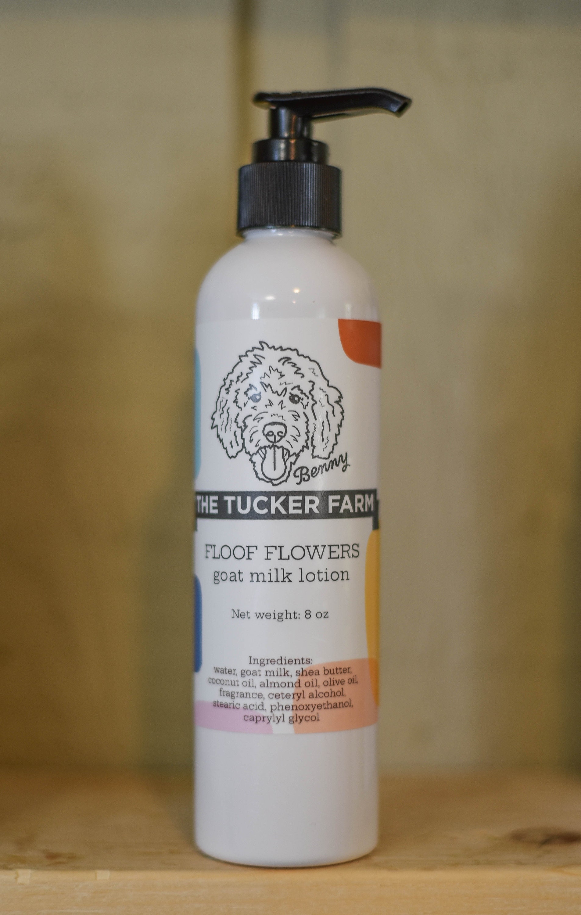 Ziegenmilch Lotion - Floof Flowers von TuckerFarmSoapCo